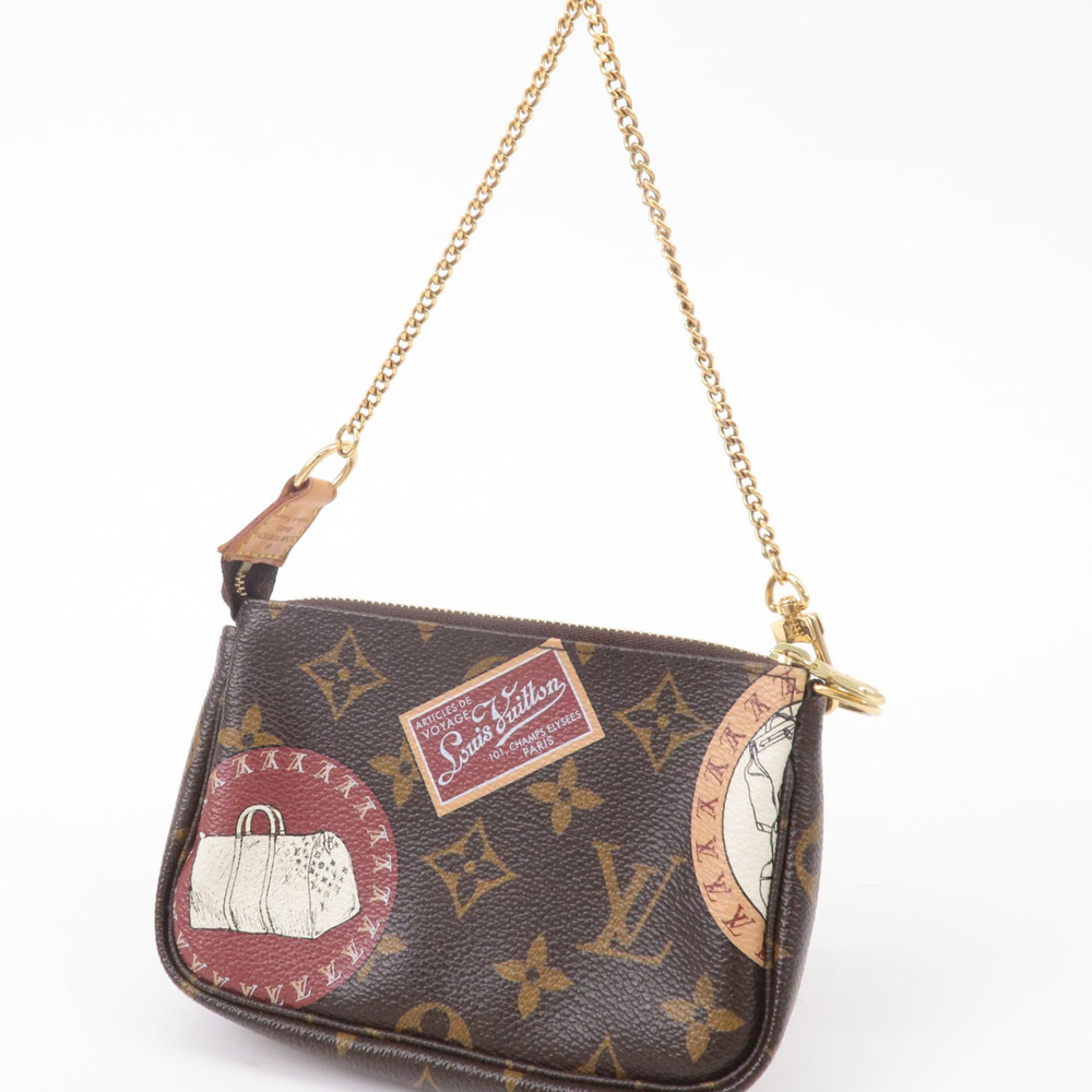 💎✨BEAUTIFUL✨💎Authentic Louis Vuitton Monogram Patch Mini Pochette Accessories